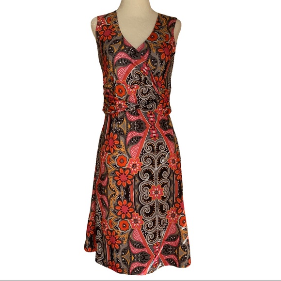 Prana Dresses & Skirts - prAna Floral Paisley Sleeveless Athleisure Dress